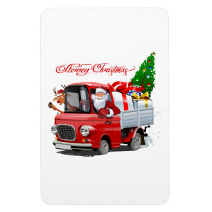 Hälsning julkort magnet