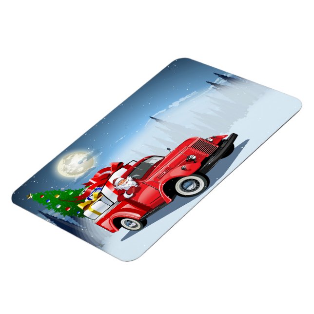 Hälsning julkort magnet (Vänstra Sidan)