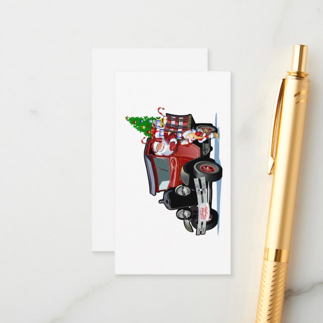 Hälsning julkort tilläggskort (Fram/Back In Situ)