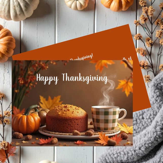 Hälsning-kort för anpassningsbar Thanksgiving Inbjudningar (Skapare uppladdad)