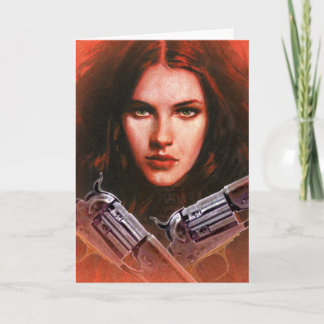 Hälsning-kort för dam-förbud kort