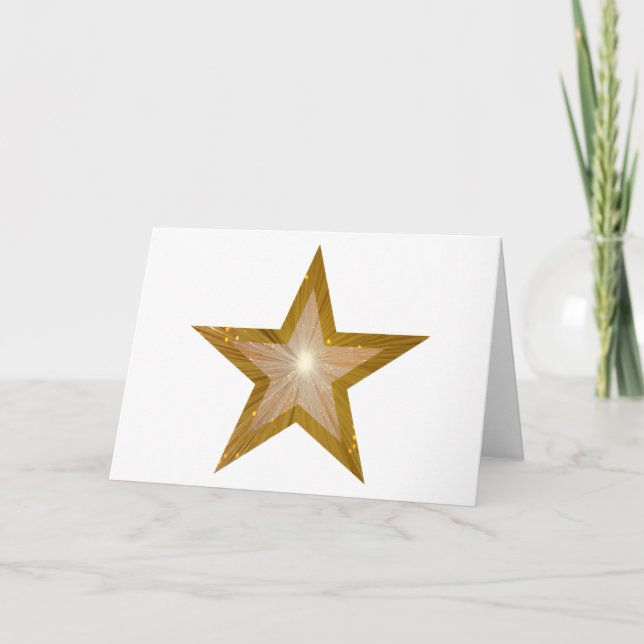 hälsning-kort för Guld Star Helgkort (Framsida)