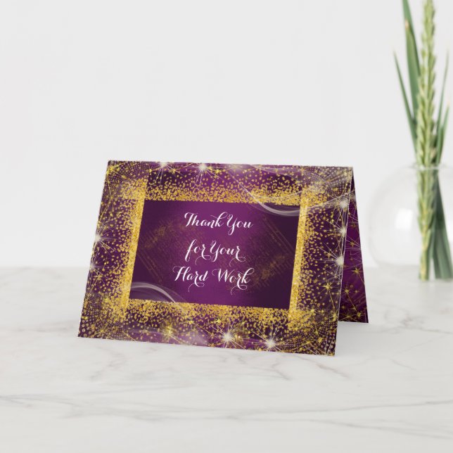 Hälsning-kort för Personlig av medarbetarårsdag Kort (Framsida)