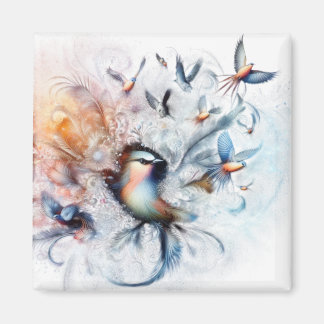 Hälsning-kort Magnet