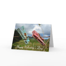 Hälsning-kort på Alla hjärtans dag