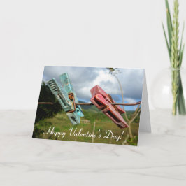 Hälsning-kort på Alla hjärtans dag Helgkort