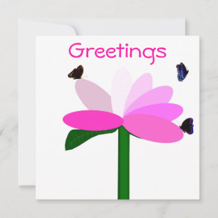 Hälsning Notecard Julkort
