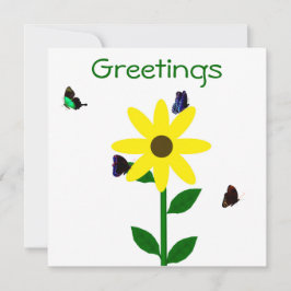 Hälsning Notecard Julkort