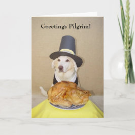 Hälsning Pilgrim! Helgkort