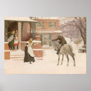 Hälsning Postman av Robert Walker Macbeth Poster