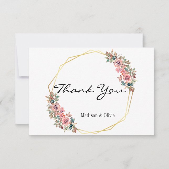 Hälsning tackkort tack kort (Framsida)