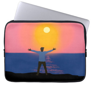 Hälsning till Sol Laptop Fodral