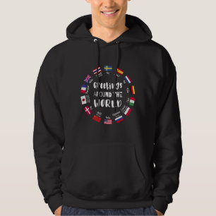 Hälsning värld runt, Hej på alla språk Hoodie