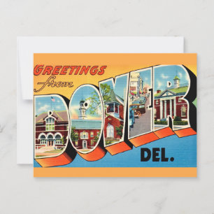 Hälsningar Dover Delaware  Vykort