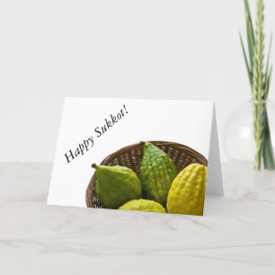 Hälsningar för Sukkot Kort