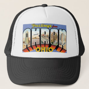 Hälsningar från Akron, Ohio! Keps