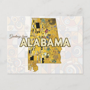 Hälsningar från Alabama Vykort