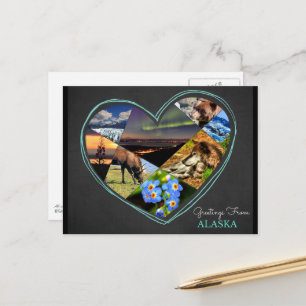 Hälsningar från Alaska ♥ Vykort
