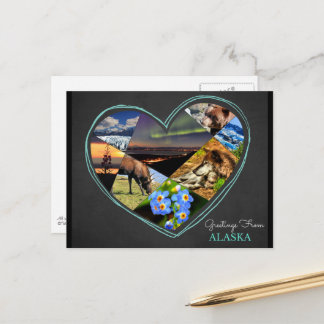 Hälsningar från Alaska ♥ Vykort