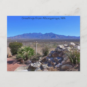 Hälsningar från Albuquerque, New Mexico Vykort