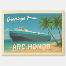 "Hälsningar från ARC Honor" Magnet
