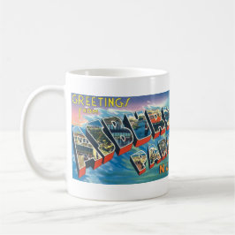 Hälsningar från Asbury parkerar NJ-muggen #1 Kaffemugg