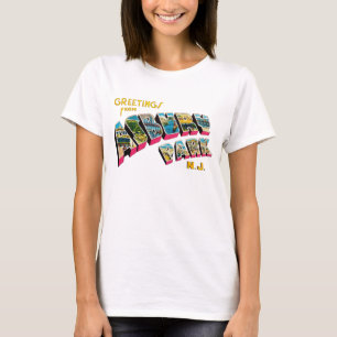 Hälsningar från Asbury parkerar nytt - jerseyen T Shirt
