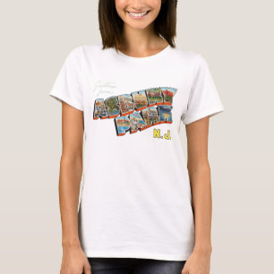 Hälsningar från Asbury parkerar nytt - jerseyen T Shirt