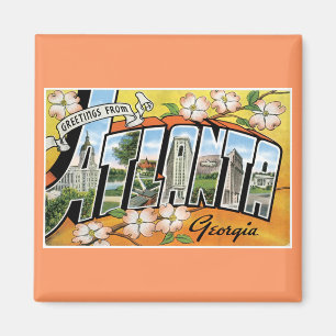 Hälsningar från Atlanta, GA! Magnet