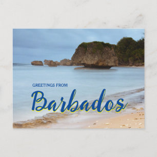 Hälsningar från Barbados Vacker vykort