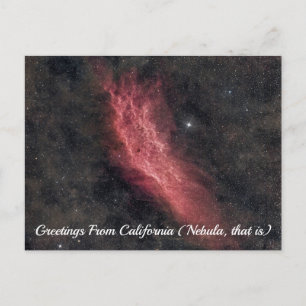 Hälsningar Från California Nebula Vykort