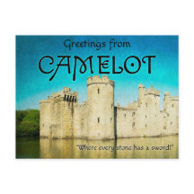 Hälsningar från Camelot vykort