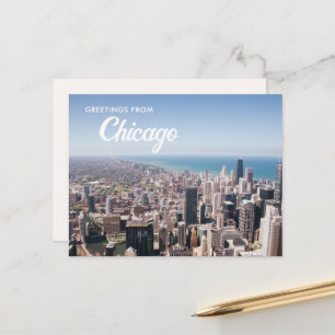 Hälsningar från Chicago vykort