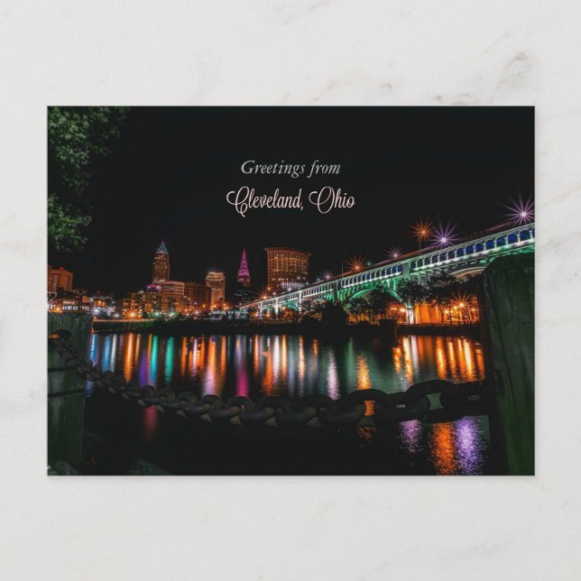 Hälsningar från Cleveland, Ohio Vykort (Framsida)