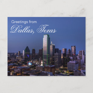 Hälsningar från Dallas, Texas vykort