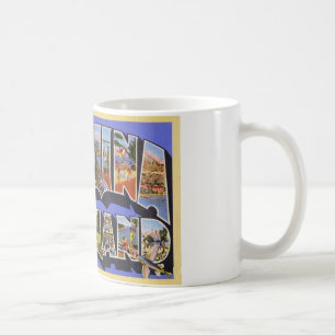 Hälsningar från den Catalina ön Kaffemugg