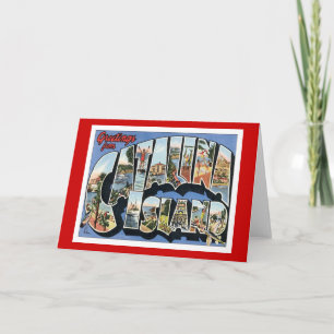 Hälsningar från den Catalina ön Kalifornien Kort