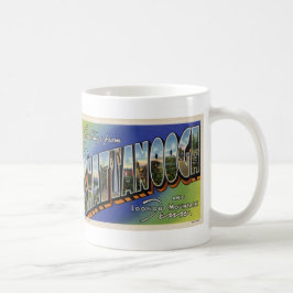 Hälsningar från den Chattanooga TN kaffemuggen Kaffemugg