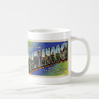 Hälsningar från den Chattanooga TN kaffemuggen Kaffemugg