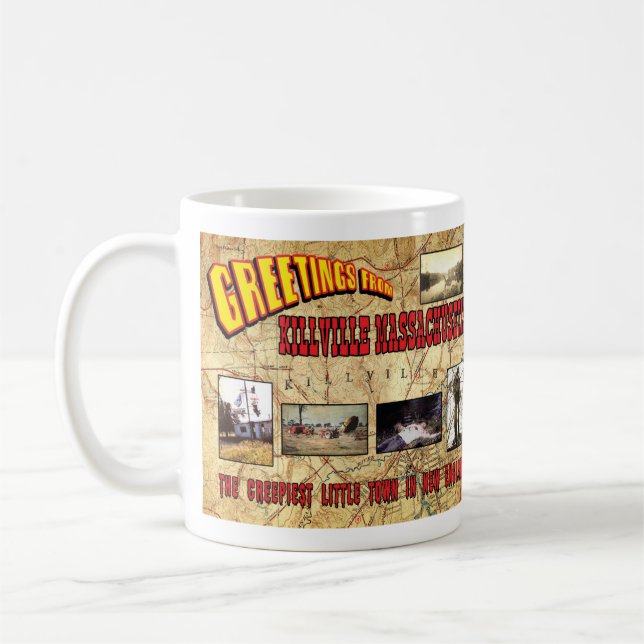 Hälsningar från den Killville muggen Kaffemugg (Vänster)