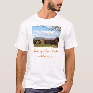Hälsningar från den nya HamsterT-tröja Tee Shirt