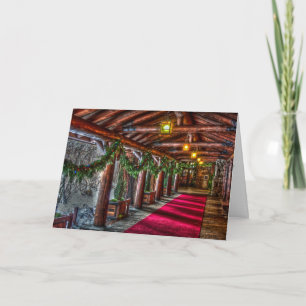 Hälsningar från det Ahwahnee hotellet Helgkort
