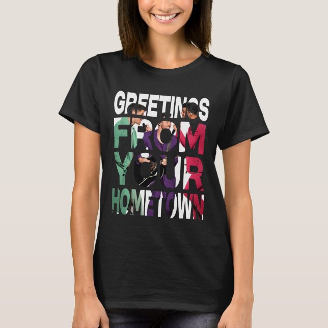 Hälsningar från din hemstad Jonas Brother T Shirt (Framsida)
