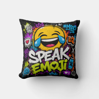 Hälsningar från Emoji Land Kasta Kudde