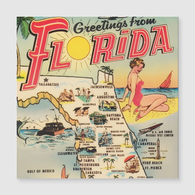 Hälsningar från Florida (Framsida)