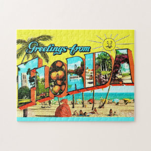 Hälsningar från Florida 11x14 Pussel