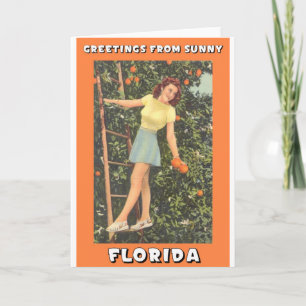 Hälsningar från Florida Kort