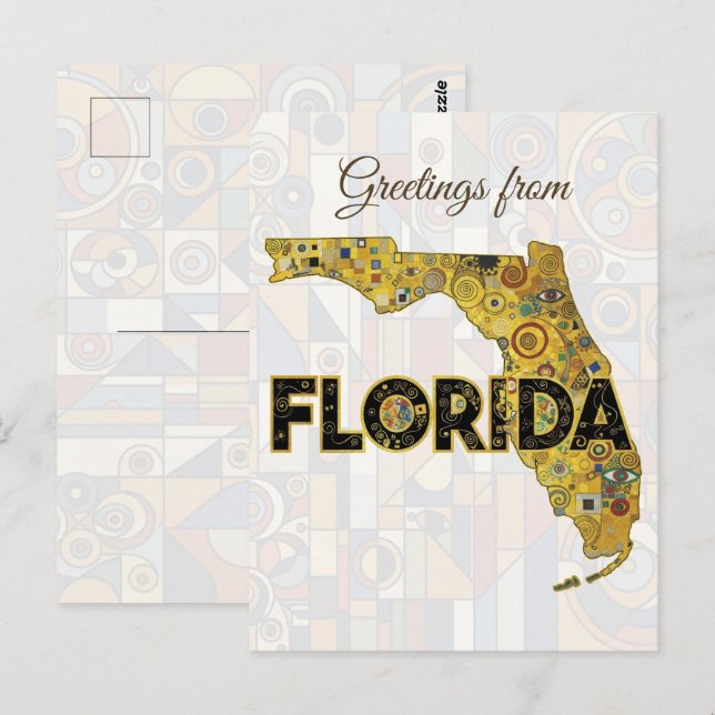 Hälsningar från Florida Vykort (Fram/baksida)