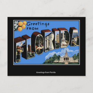 Hälsningar från Florida vykort