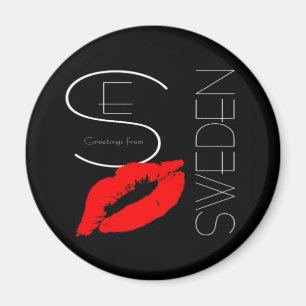 Hälsningar från för läppstiftkärlek för sver magnet